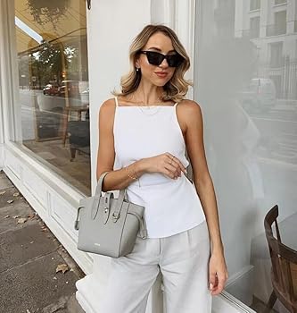 heyheyshine Women's Halter Summer Casual Y2K Crop Tee